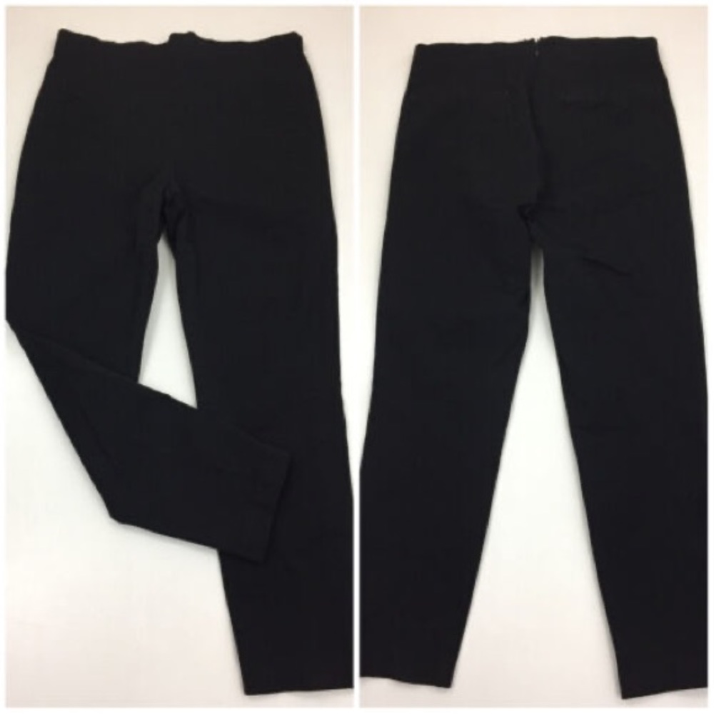 MADEWELL -  Black Zip Back Elastic Waist - High Waist -  Stretch Pant - Size 28